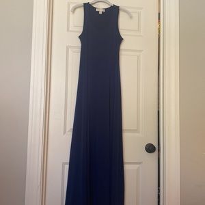 MICHAEL KORS Navy Blue Maxi Dress